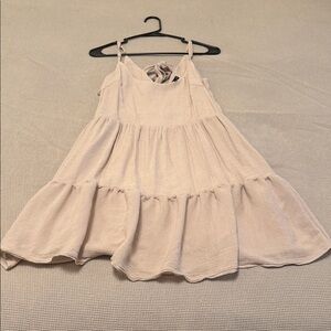 Elegant Cream Mini Dress